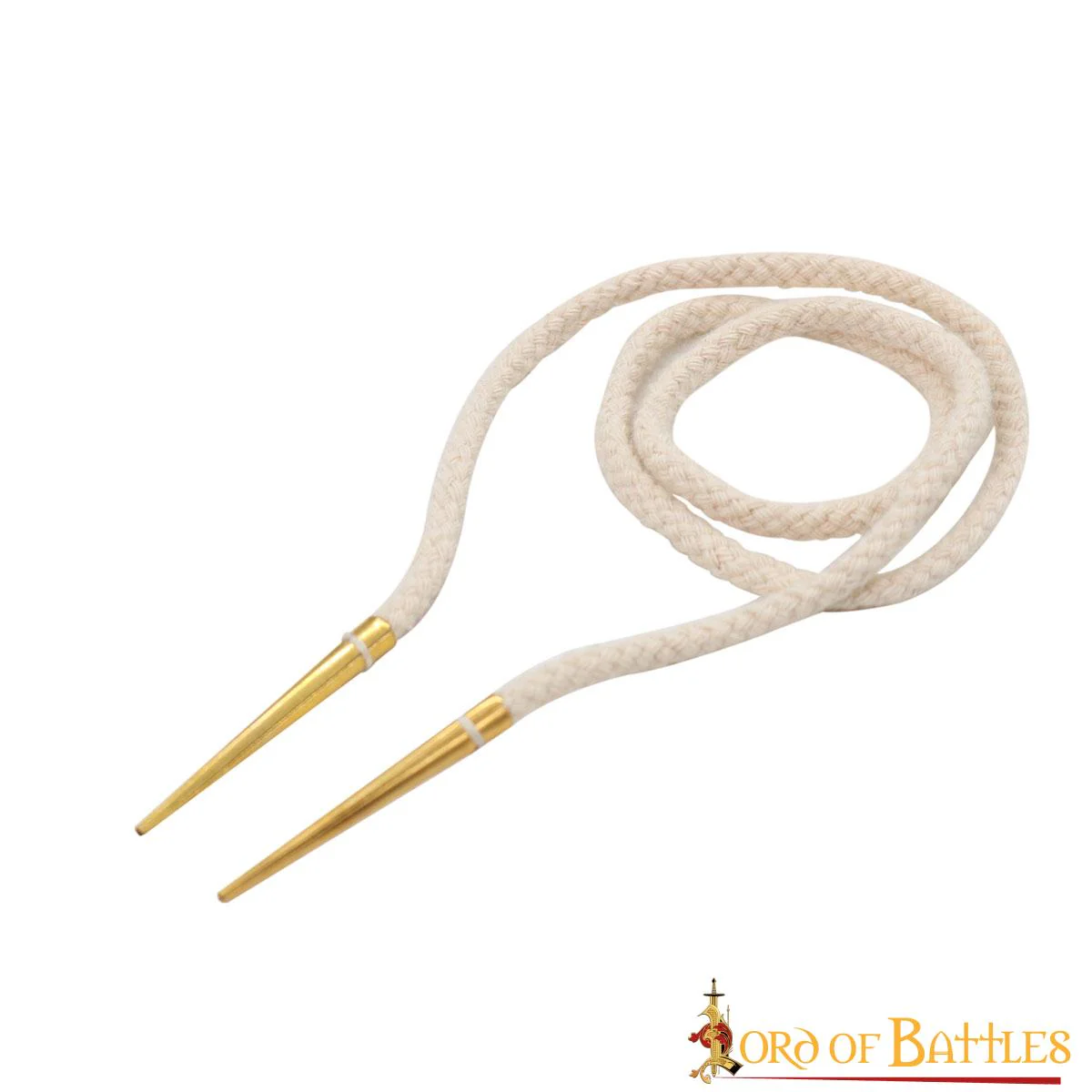 Aiglets Medievales de Latón - Juego de 10 Puntas de Cordón Resistentes (3,6 Cm) - Image 5