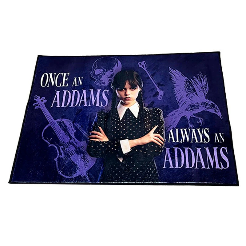 Alfombra Interior One And Addams Miercoles 80X60cm