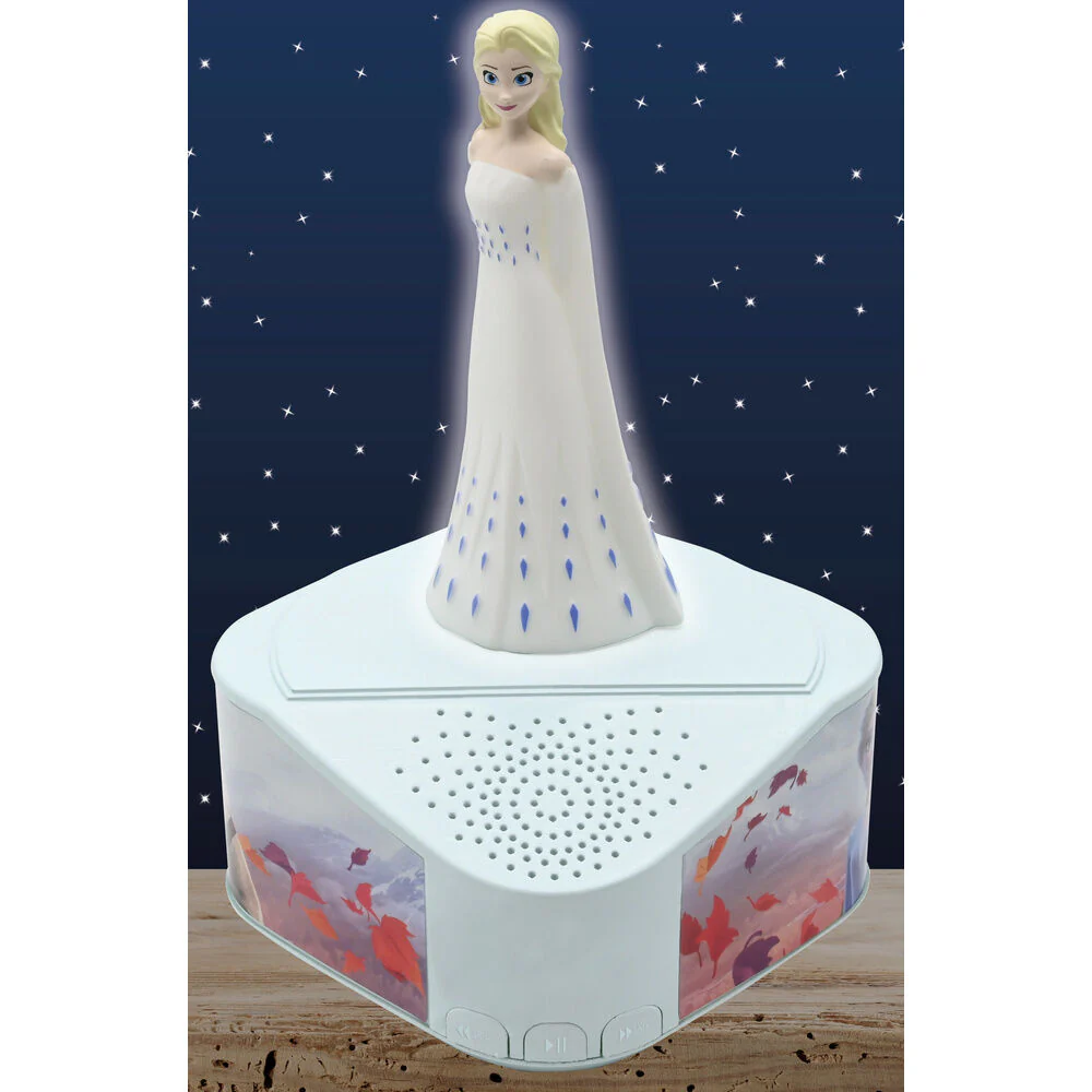 Altavoz Bluetooth Figura Luminosa Elsa Frozen Disney - Image 6