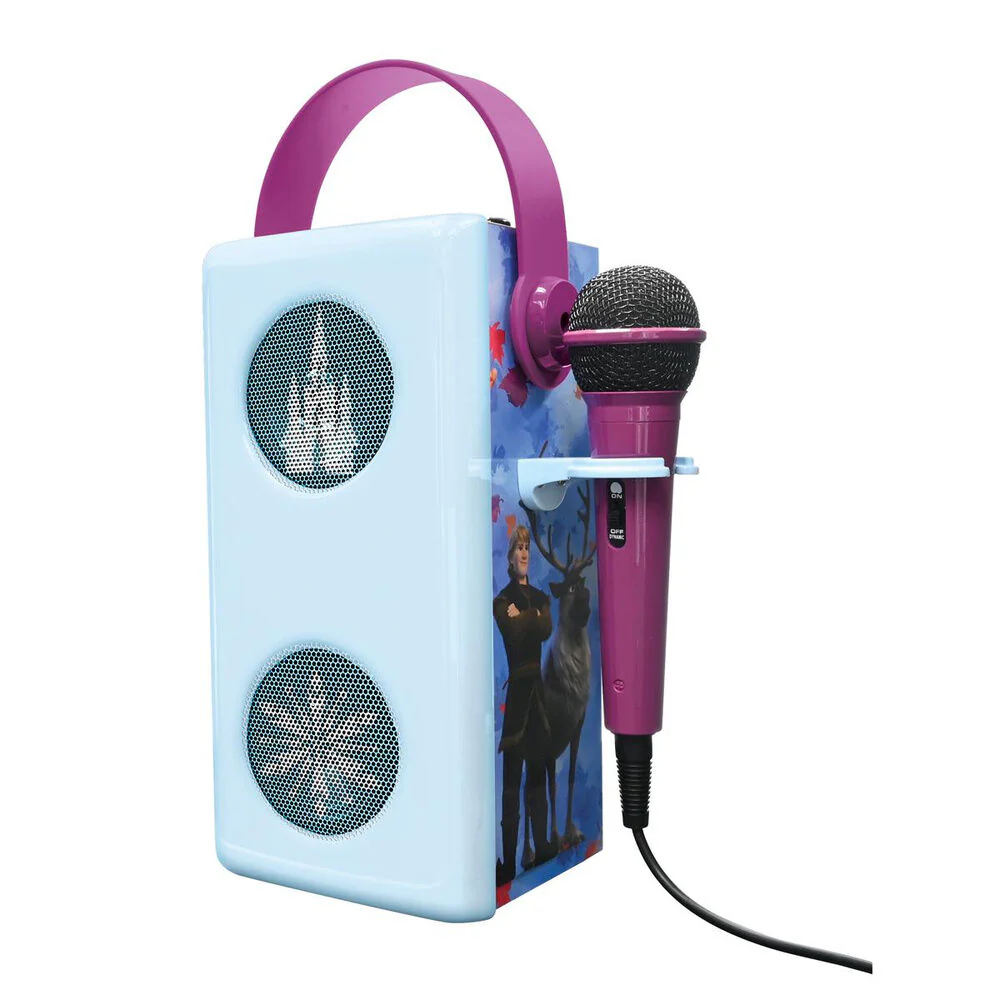 Altavoz Bluetooth Luminoso + Microfono Frozen Disney - Image 2
