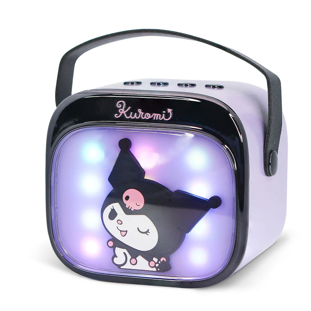 Altavoz Y Micro Karaoke Led Kuromi Hello Kitty - Image 2