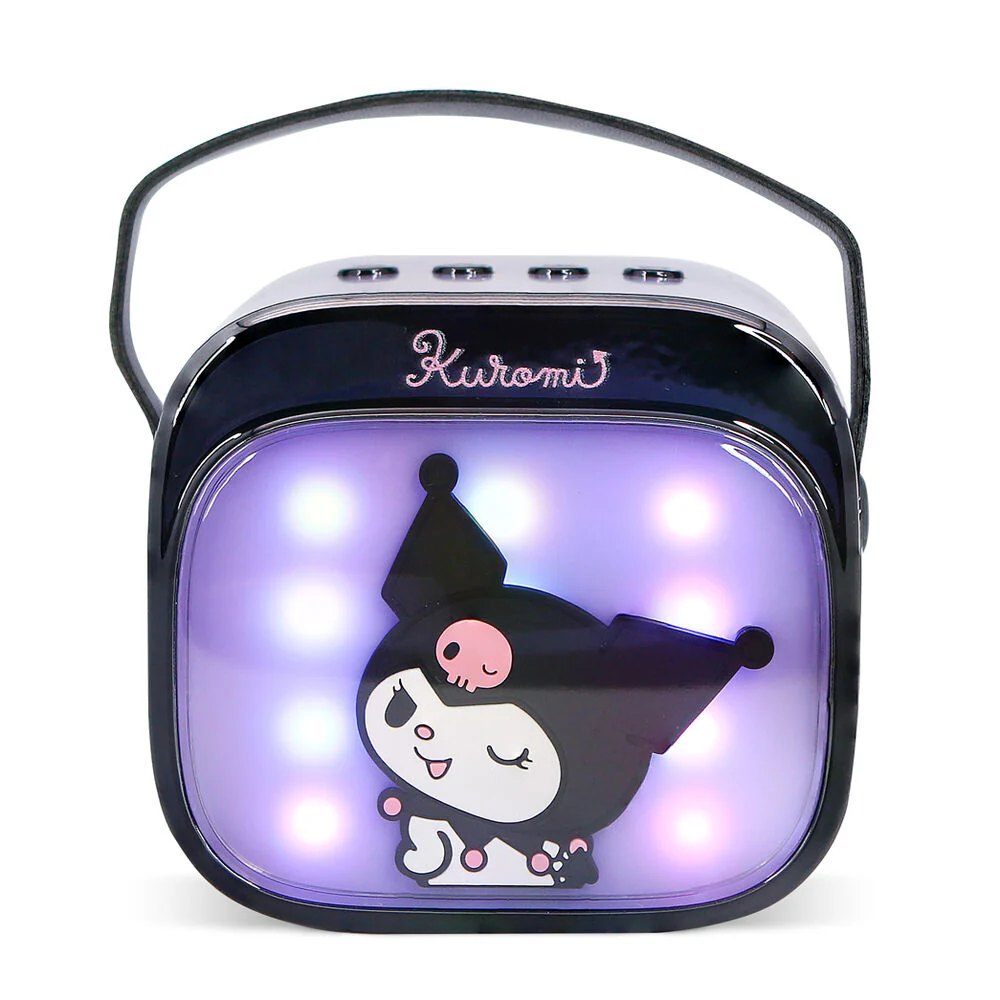 Altavoz Y Micro Karaoke Led Kuromi Hello Kitty - Image 3