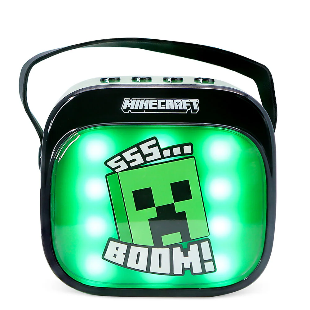 Altavoz Y Micro Karaoke Led Minecraft - Image 6