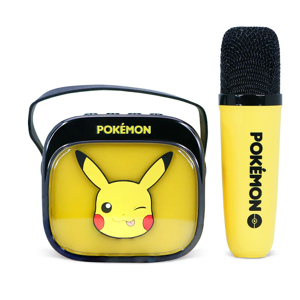 Altavoz Y Micro Karaoke Led Pikachu Pokemon - Image 7