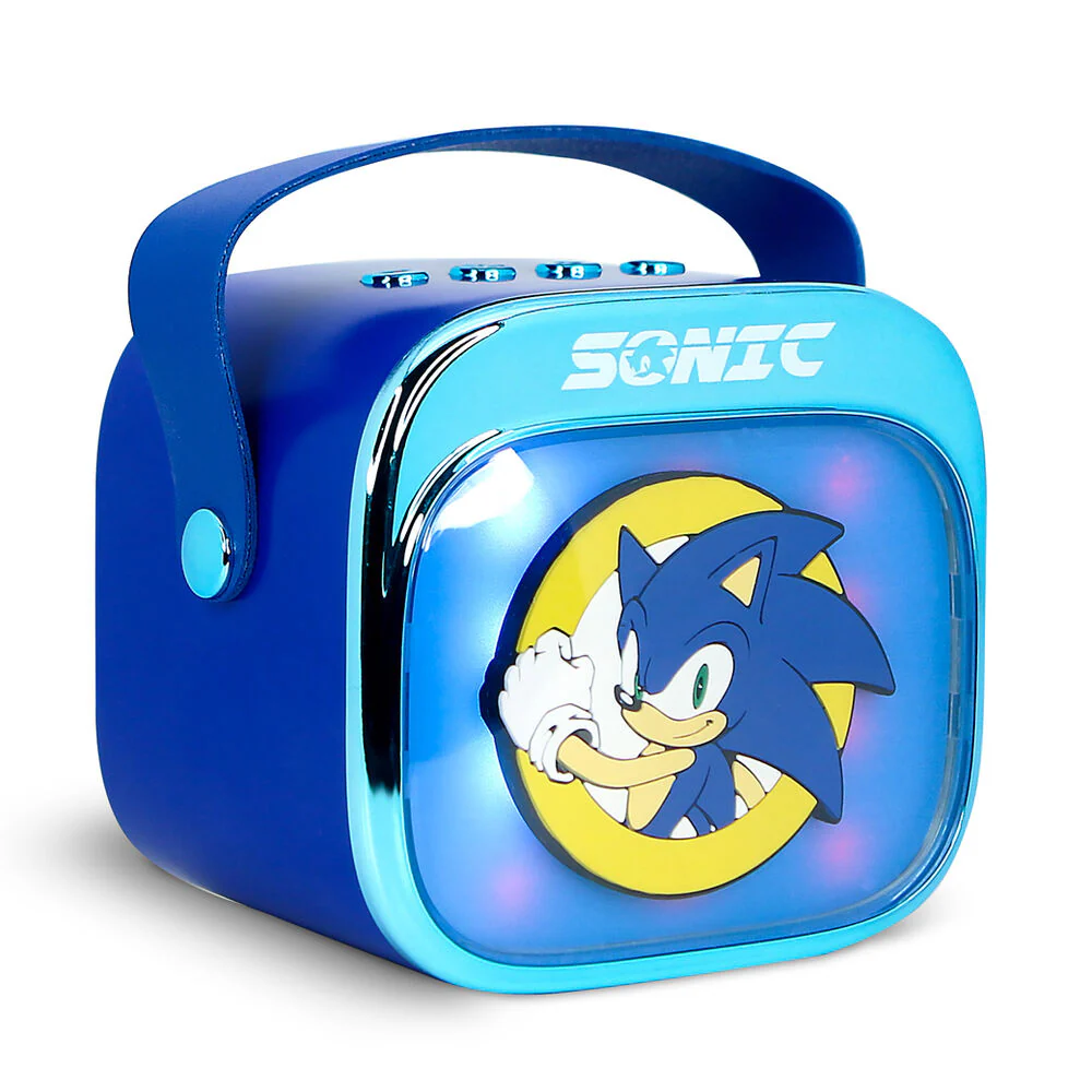 Altavoz Y Micro Karaoke Led Sonic The Hedgehog - Image 7