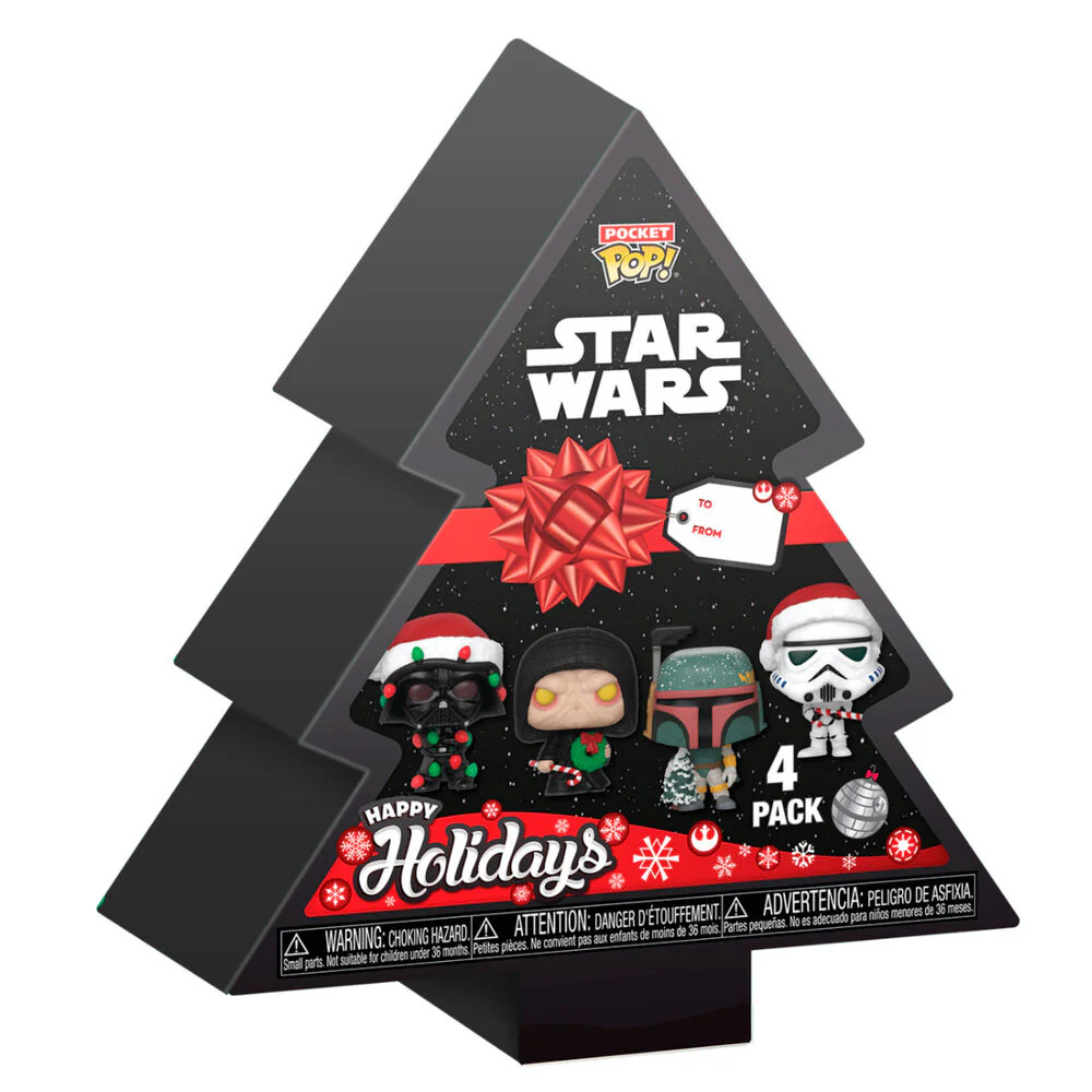 Arbol Con 4 Figuras Pocket Pop Star Wars - Image 2