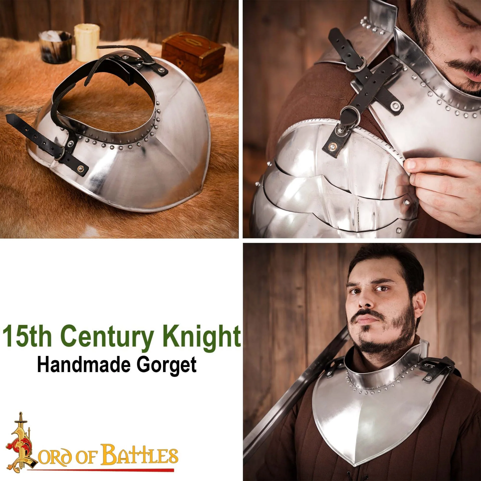 Armadura de Placas Knightly Gorget - Image 13