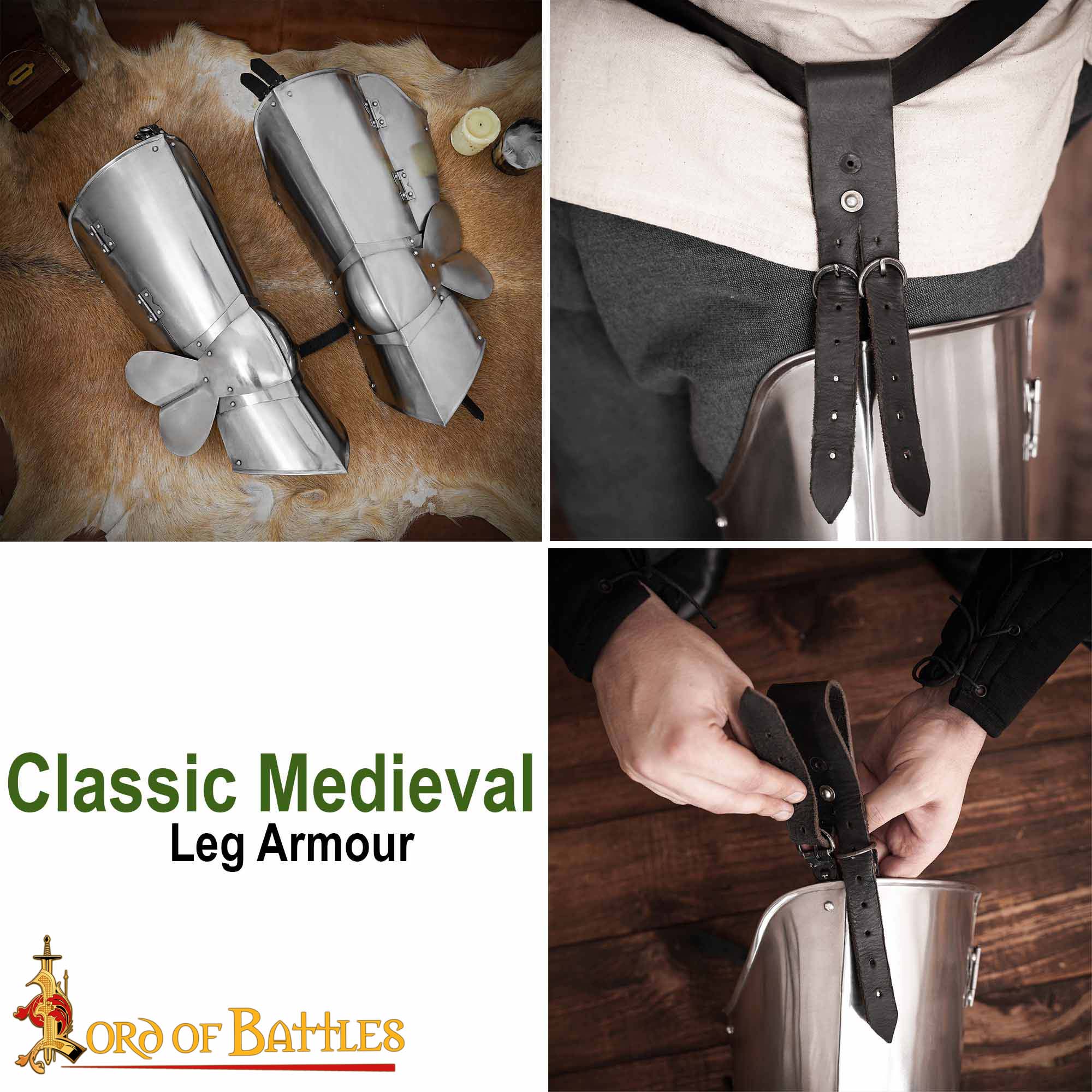 Armadura Medieval Clásica - Acero para LARP - Image 7