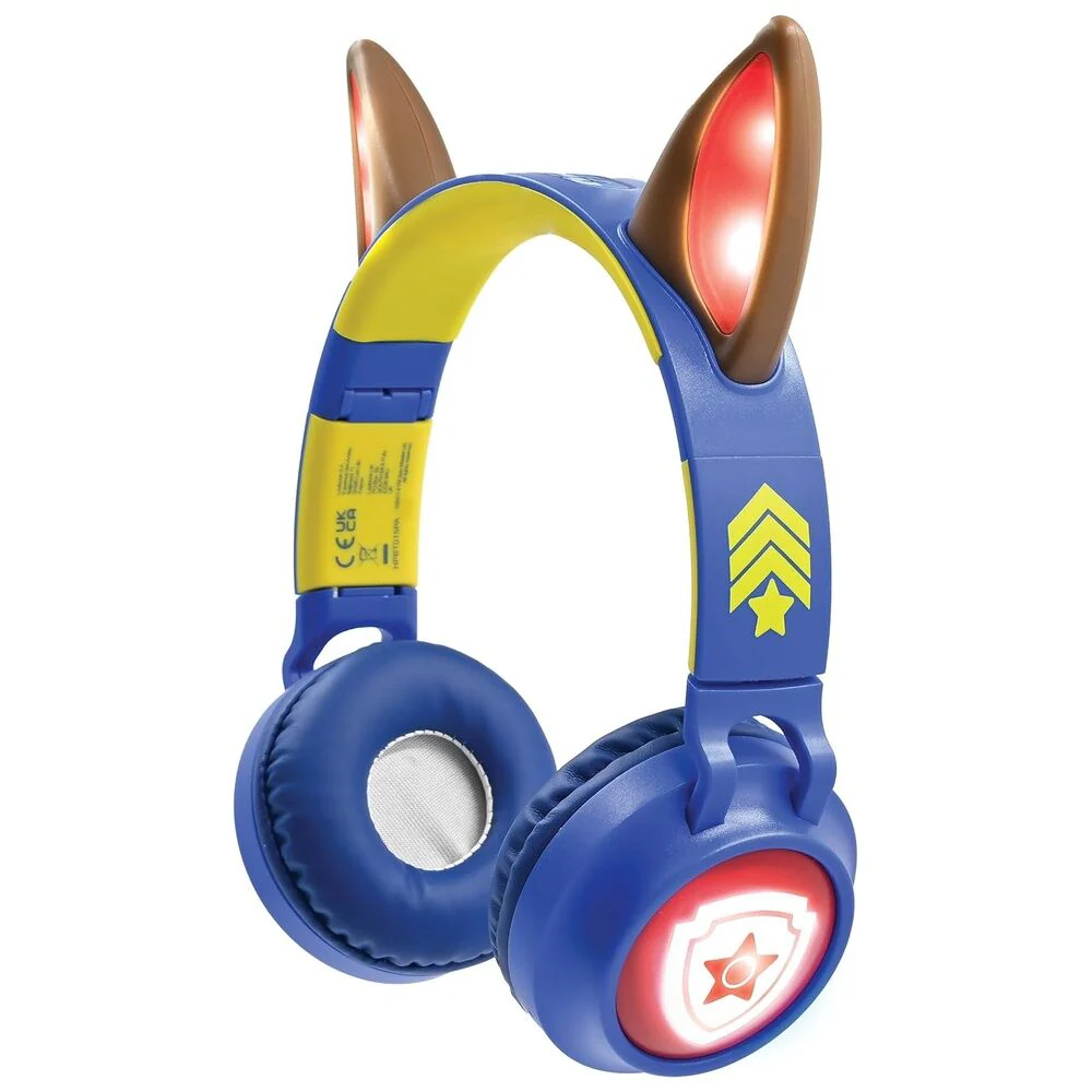 Auriculares Inalambricos Luminosos Bluetooth Patrulla Canina Paw Patrol