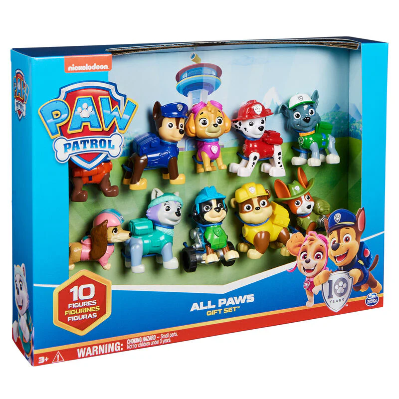 Blister 10 Figuras Patrulla Canina Paw Patrol - Image 2