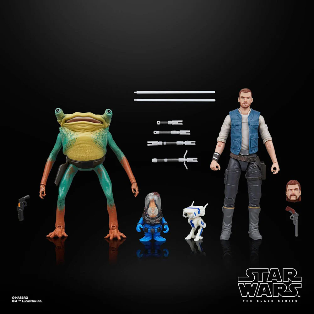 Blister 2 Figuras Cal Kestis Turgle & Skoova Stev Star Wars 15Cm - Image 4