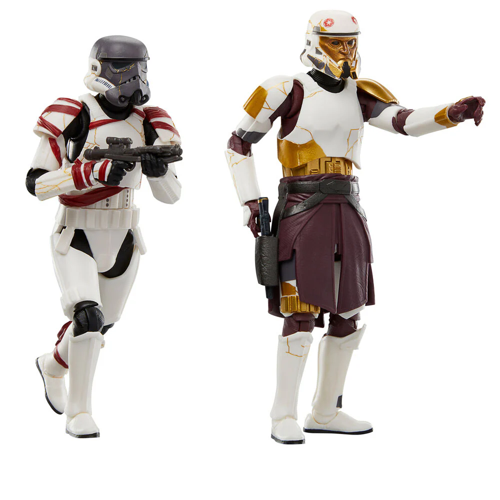Blister 2 Figuras Captain Enoch & Night Trooper Ahsoka Star Wars 15Cm - Image 8
