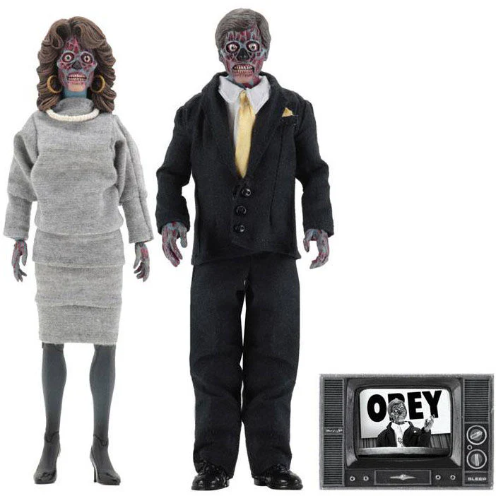 Blister 2 Figuras Estan Vivos They Live