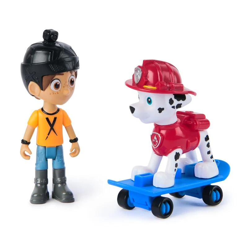 Blister 2 Figuras Marshall Hero Pup Patrulla Canina Paw Patrol - Image 4