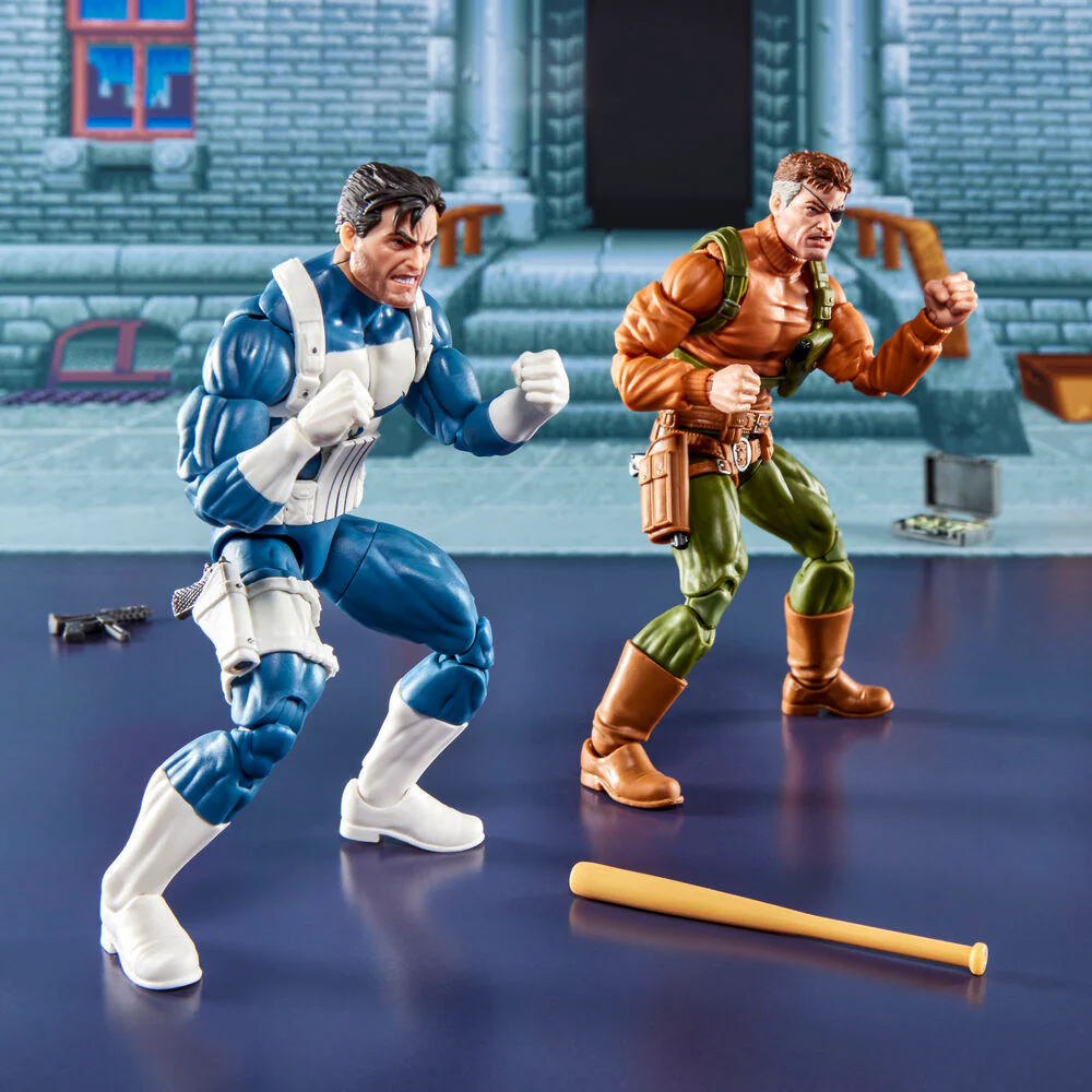 Blister 2 Figuras Punisher & Nick Fury The Punisher Gamerverse Marvel Legends Series 15Cm - Image 3