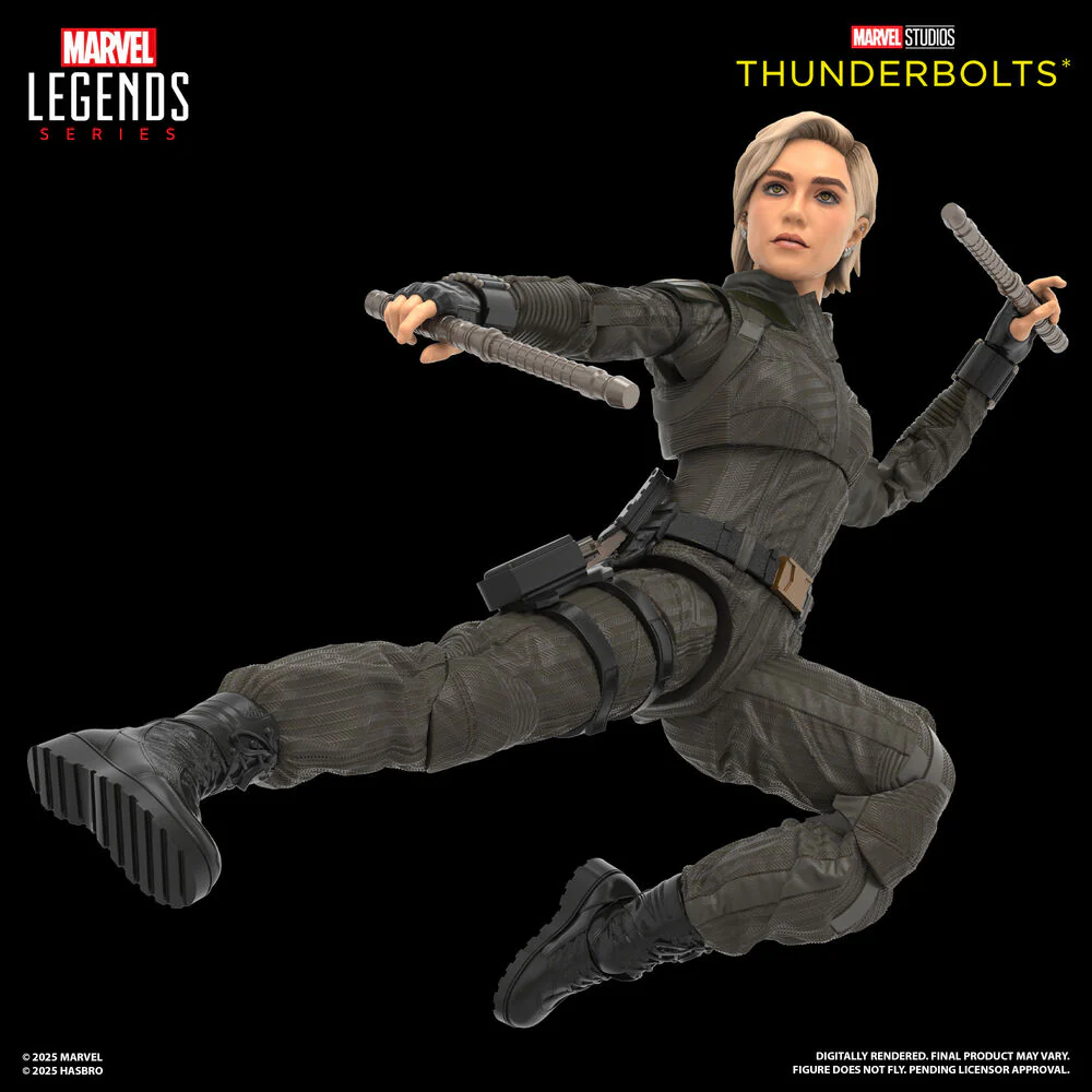 Blister 2 Figuras Yelena Belova & Red Guardian Thunderbolts Marvel Legends 15Cm - Image 4