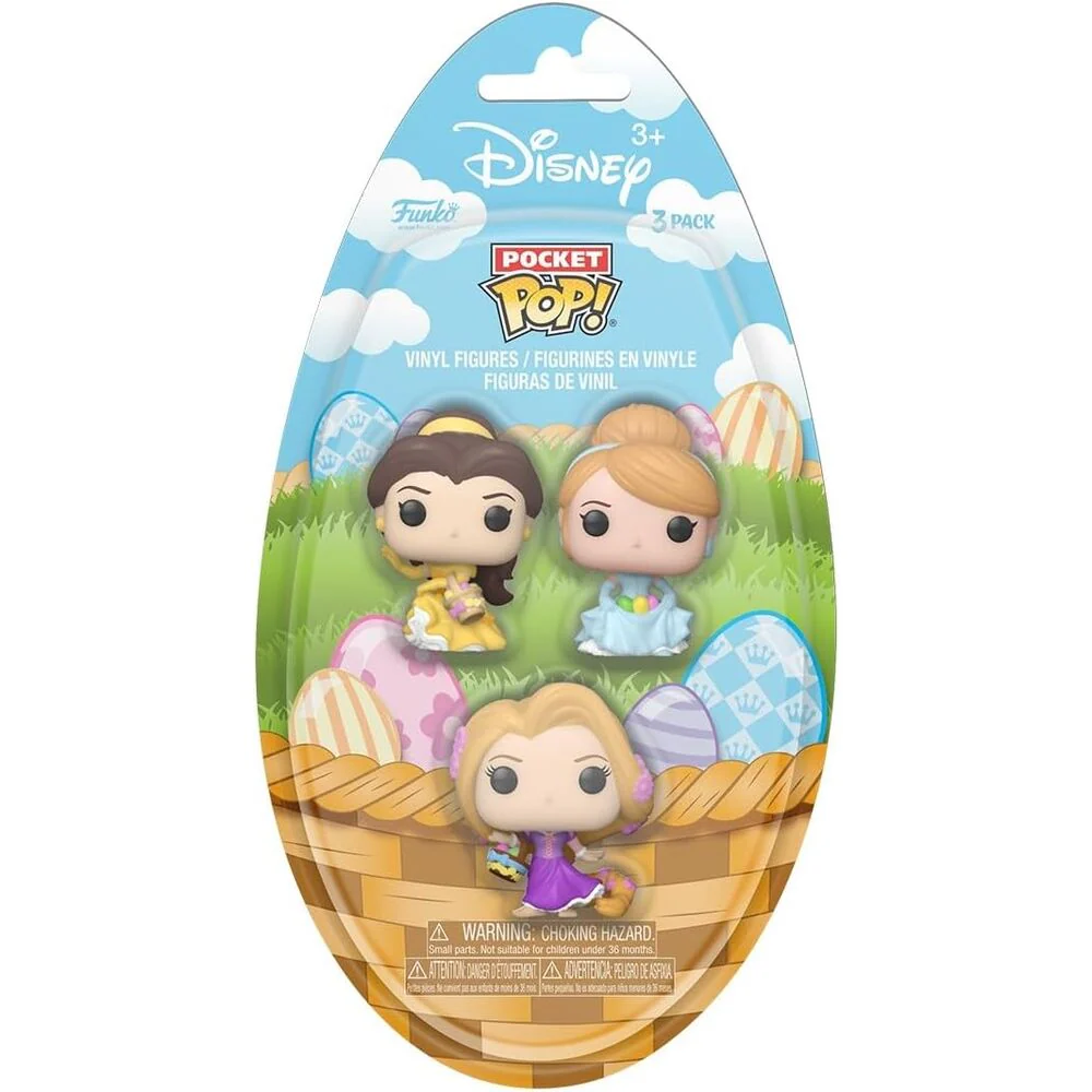 Blister 3 Figuras Pocket Pop Disney Princesas Pascua - Image 2
