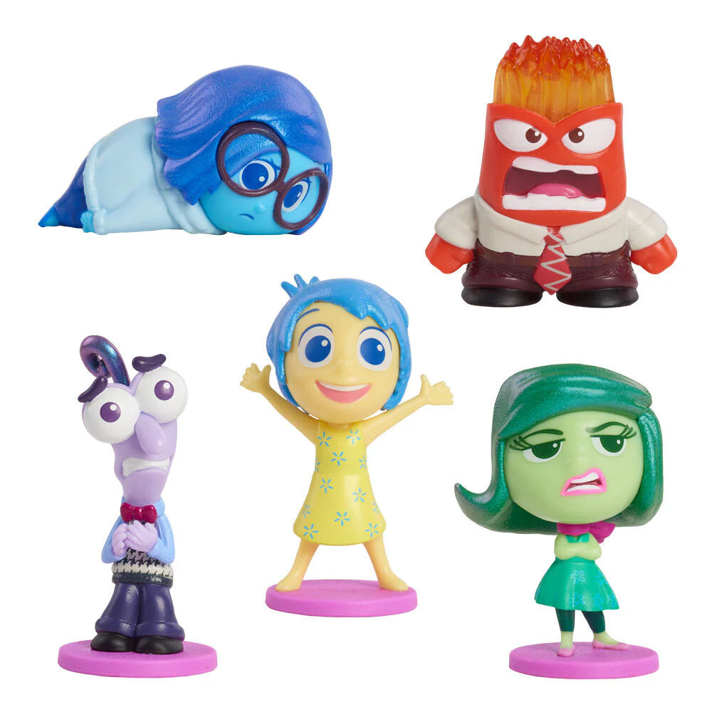 Blister 5 Figuras Del Reves 2 Disney Pixar - Image 3