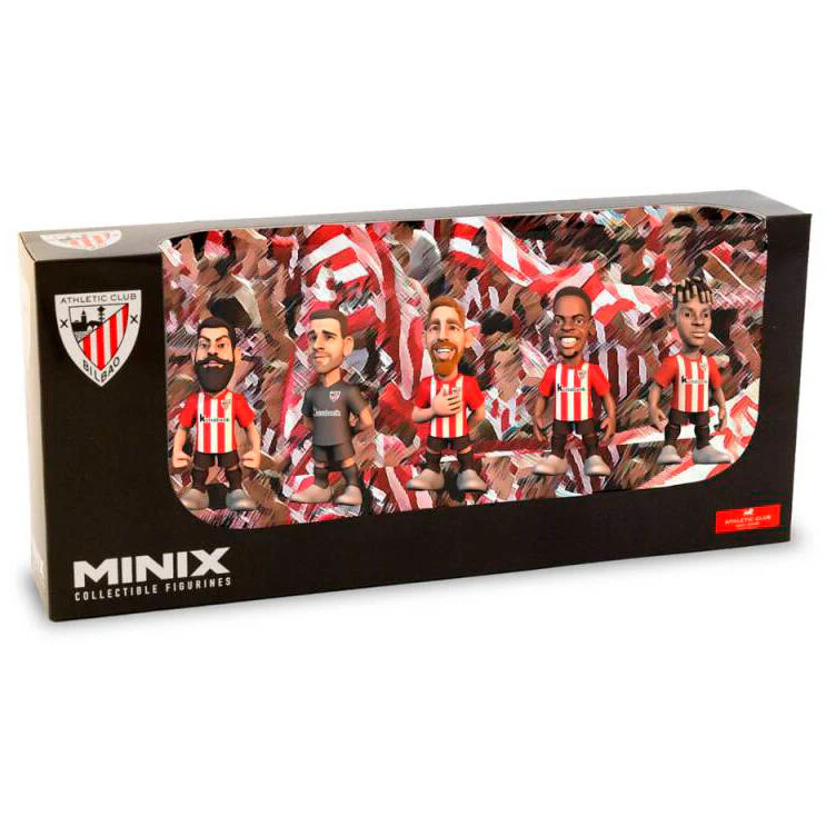 Blister 5 Figuras Minix Athletic Club 7Cm 2