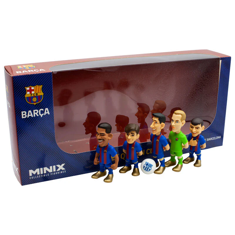 Blister 5 Figuras Minix Fc Barcelona 7Cm - Image 2