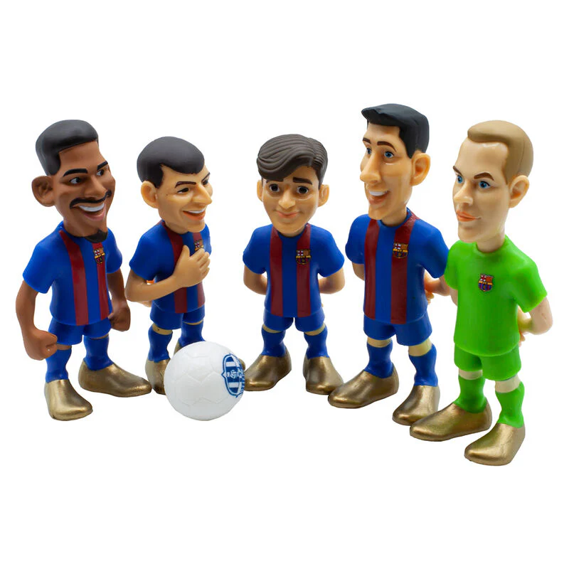 Blister 5 Figuras Minix Fc Barcelona 7Cm - Image 6