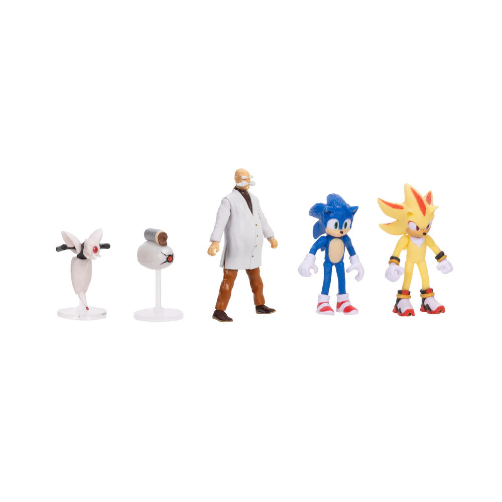 Blister 5 Figuras Wave 3 Sonic 3 6Cm - Image 5