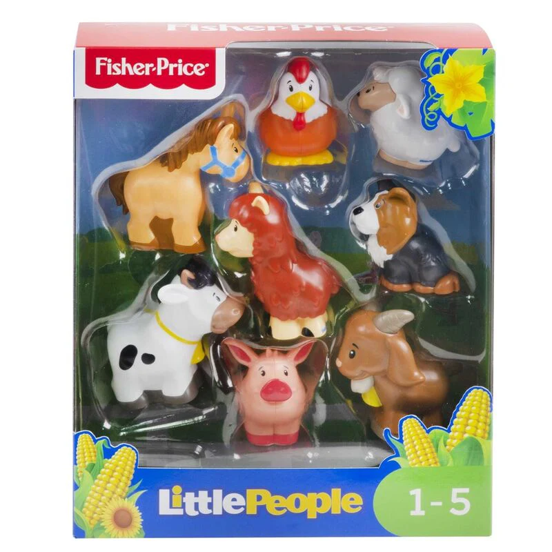 Blister 8 Animales De La Granja Little People