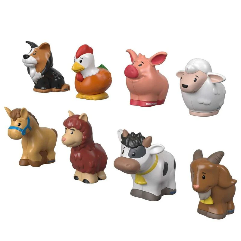 Blister 8 Animales De La Granja Little People - Image 4