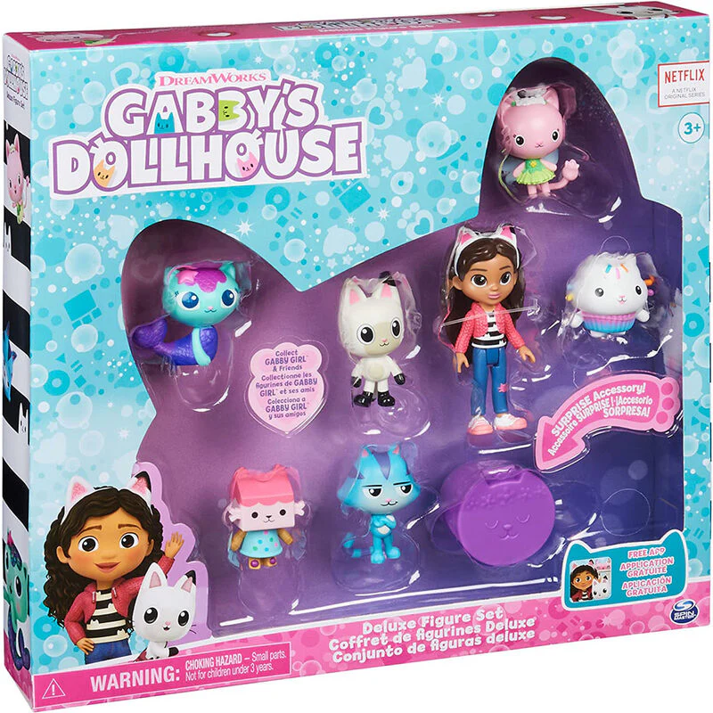 Blister Figuras La Casa De Muñecas De Gabby