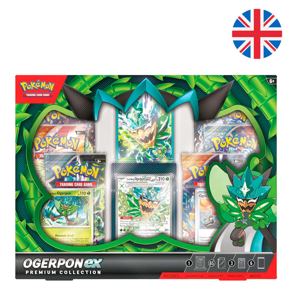 Blister Juego Cartas Coleccionables Ogerpon Pokemon Ingles - Image 6