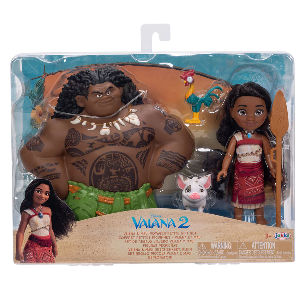 Blister Muñeca Vaiana & Maui Vaiana Moana 2 Disney 15Cm - Image 3