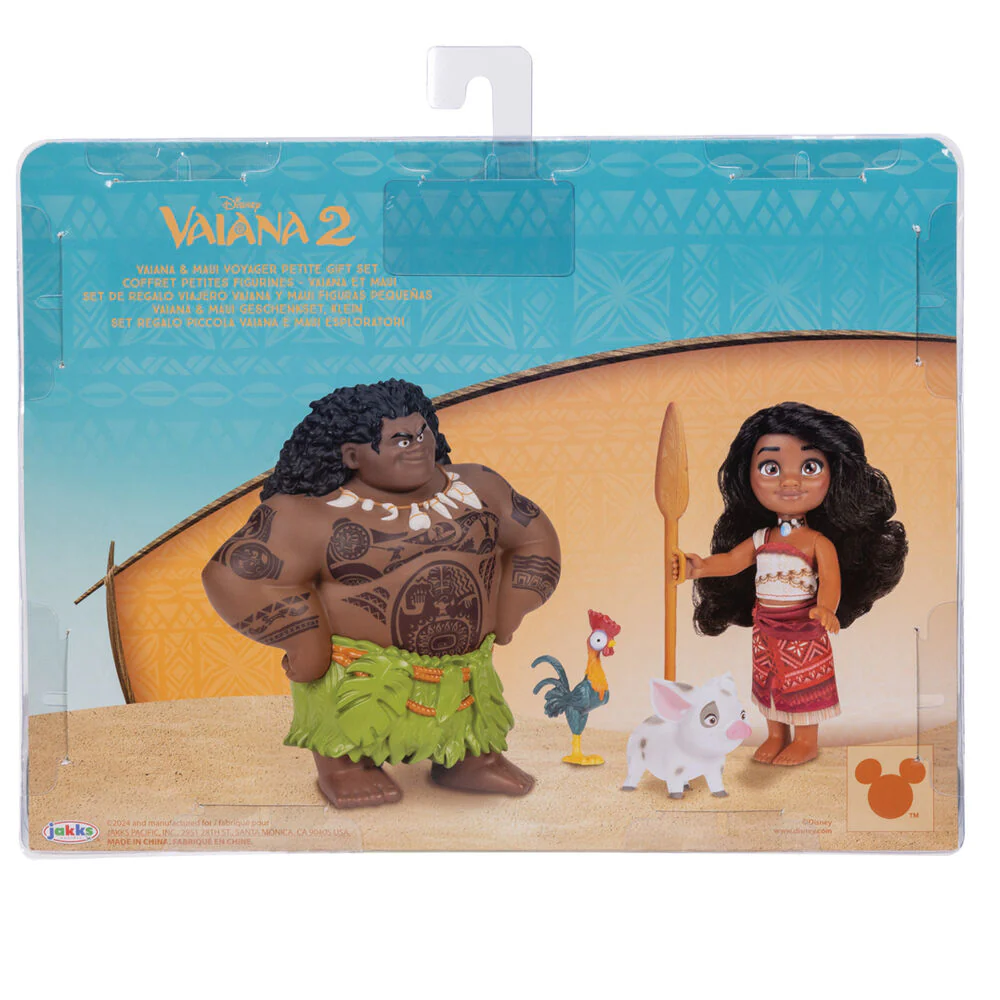 Blister Muñeca Vaiana & Maui Vaiana Moana 2 Disney 15Cm - Image 4
