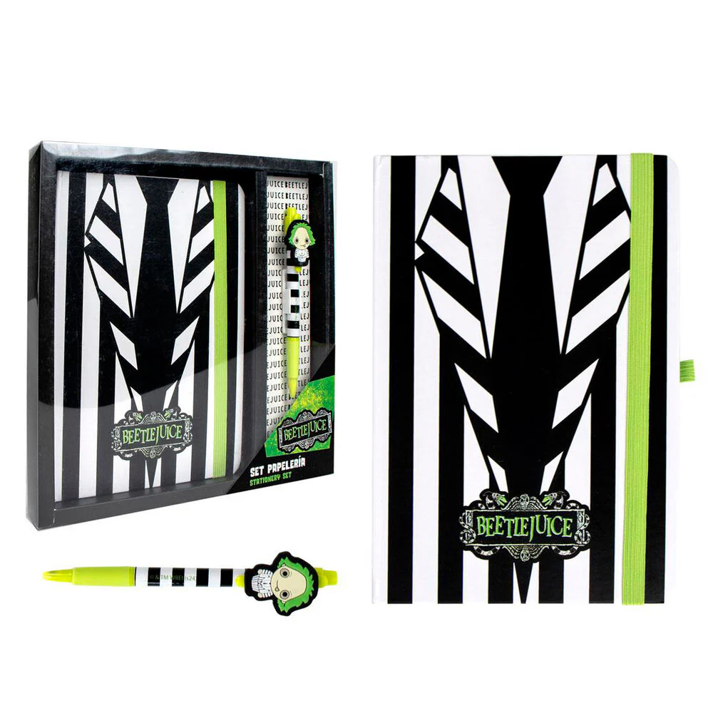 Blister Papeleria Beetlejuice