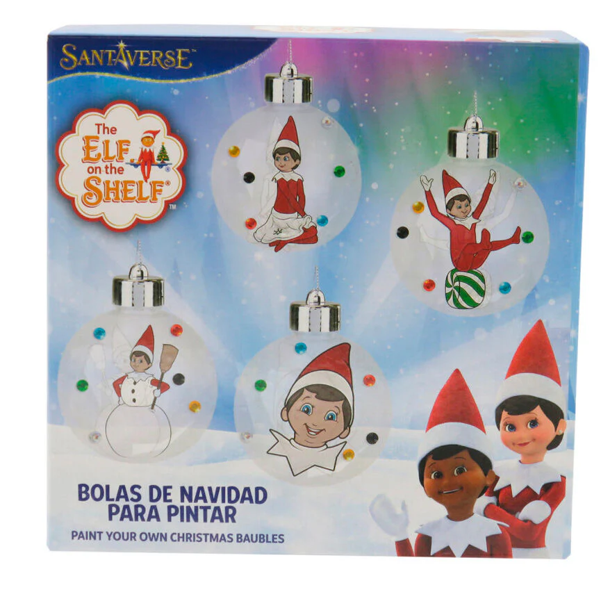 Bolas De Navidad Para Pintar The Elf On The Shelf