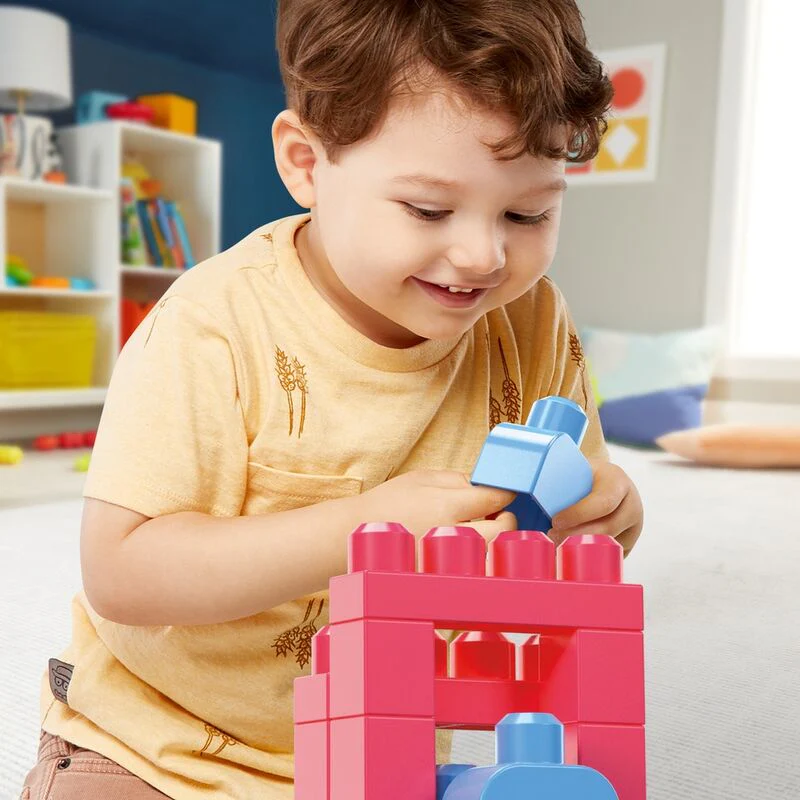 Bolsa Mega Bloks Rosa 60Pzs - Image 6