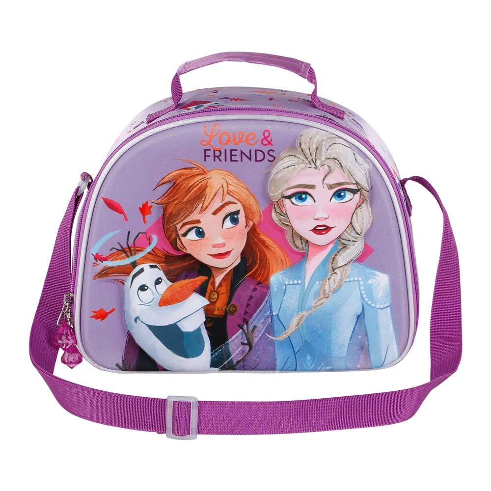 Bolsa Portameriendas 3D Friends Frozen 2 Disney