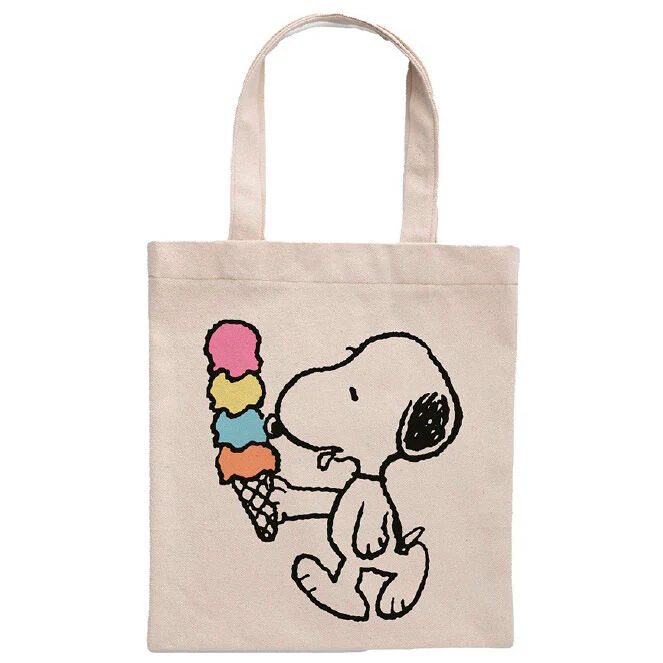 Bolsa Shopping Ice Cream Snoopy Peanuts