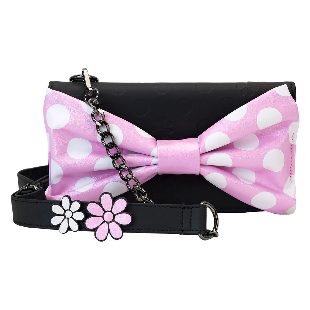 Bolso Bandolera Floral Rock The Dots Minnie Disney Loungefly