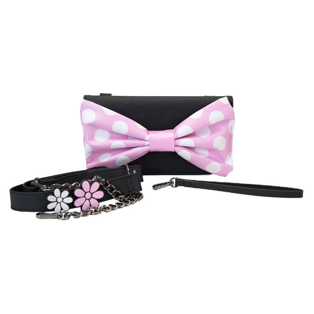 Bolso Bandolera Floral Rock The Dots Minnie Disney Loungefly - Image 2