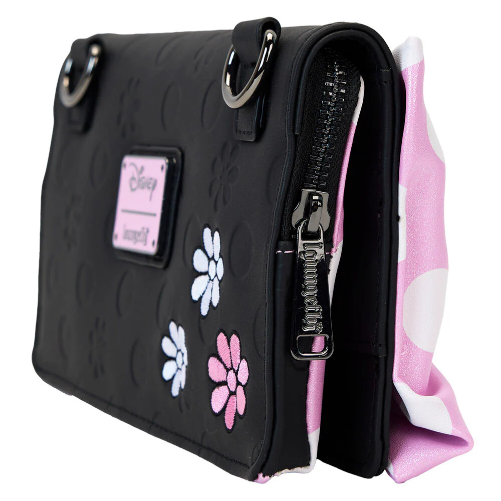 Bolso Bandolera Floral Rock The Dots Minnie Disney Loungefly - Image 5