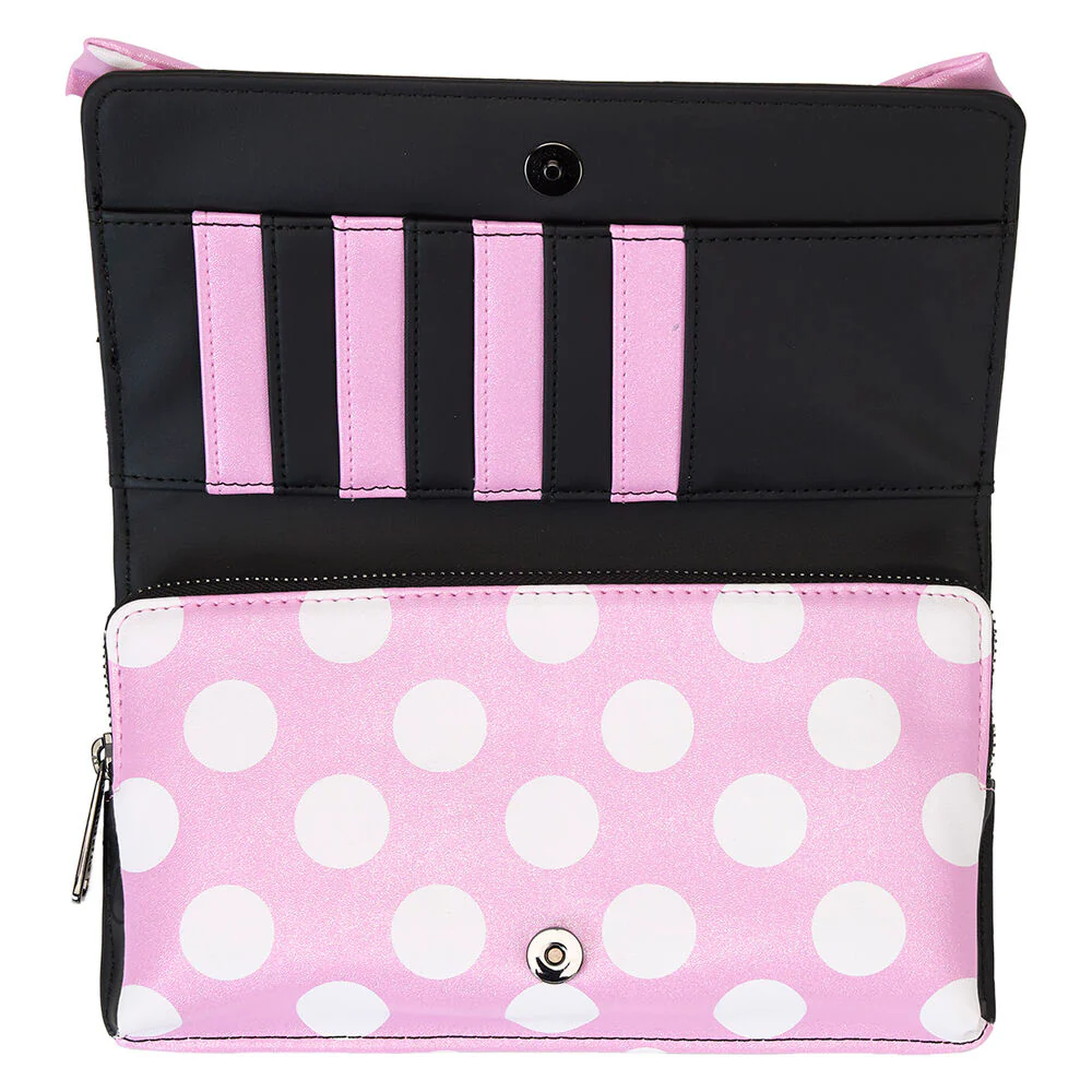 Bolso Bandolera Floral Rock The Dots Minnie Disney Loungefly - Image 6