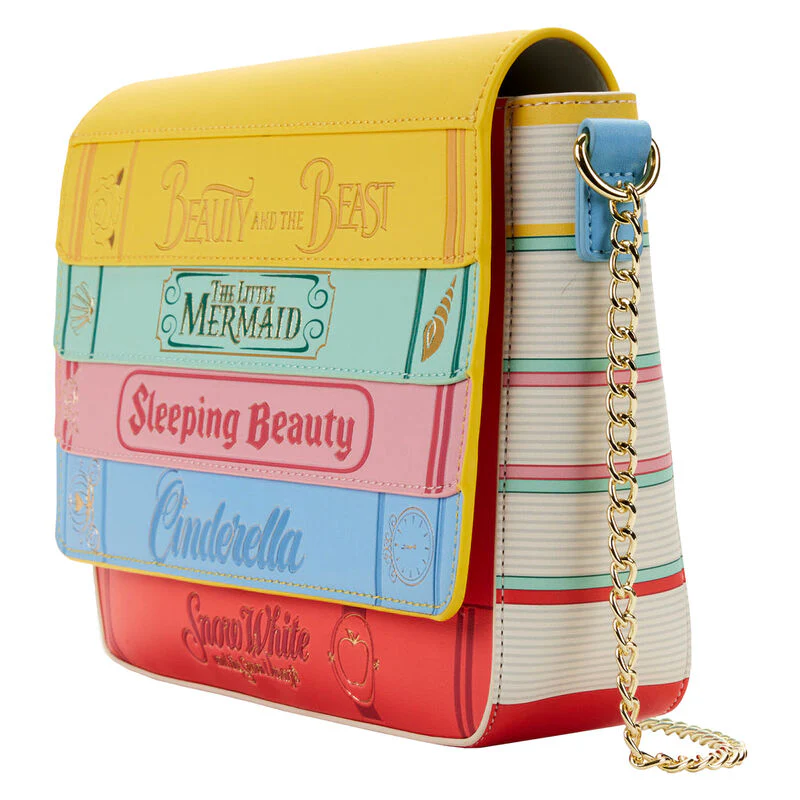 Bolso Bandolera Libros Clasicos Princesas Disney Loungefly - Image 5