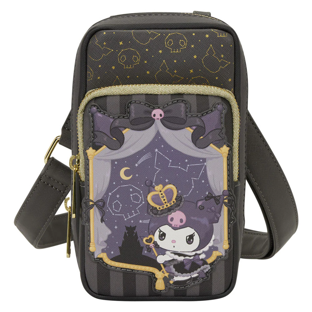 Bolso Bandolera + Monedero 20Th Anniversary Kuromi Hello Kitty Loungefly - Image 5