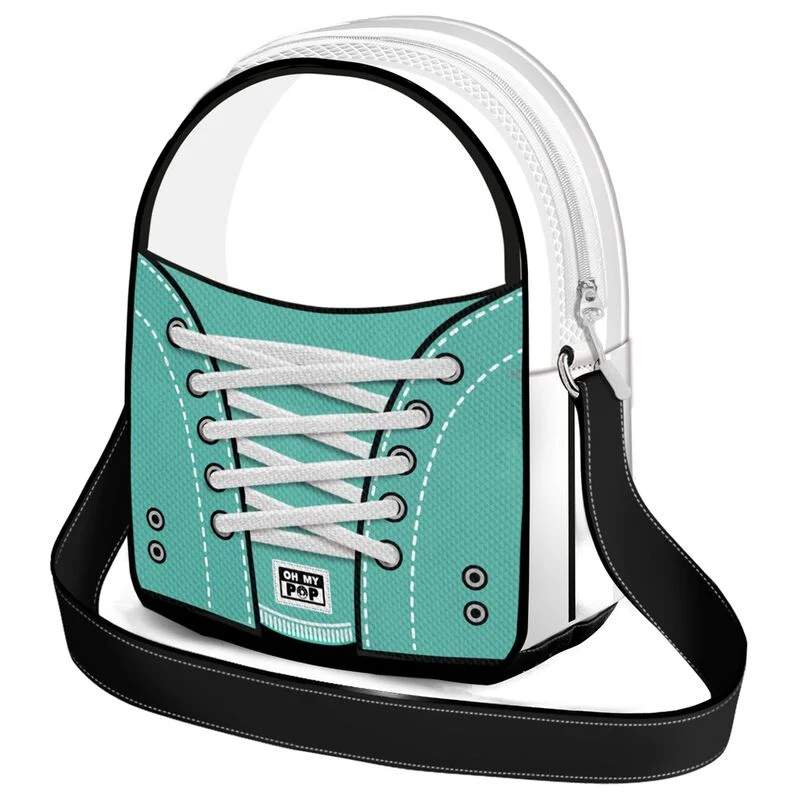 Bolso Bandolera Sneakers Mint Oh My Pop!