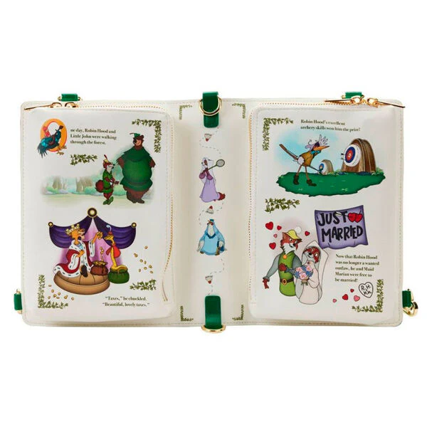 Bolso Mochila Libro Robin Hood Disney - Image 2