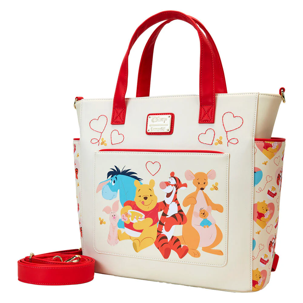 Bolso Mochila Love Winnie The Pooh Disney Loungefly