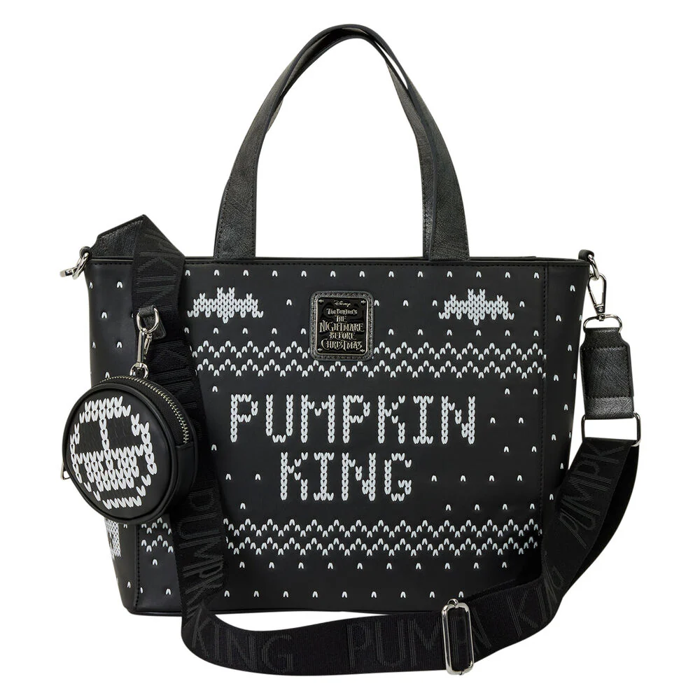 Bolso + Monedero Jack Skellington Pesadilla Antes De Navidad Disney Loungefly - Image 5