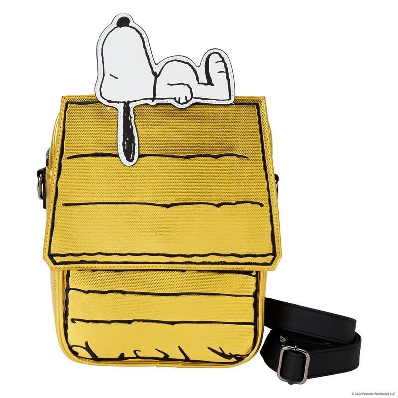 Bolso Snoopy Sleeping Doghouse 75Th Anniversary Peanuts Snoopy Loungefly