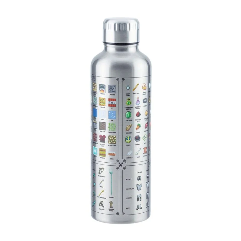 Botella Acero Inoxidable Minecraft