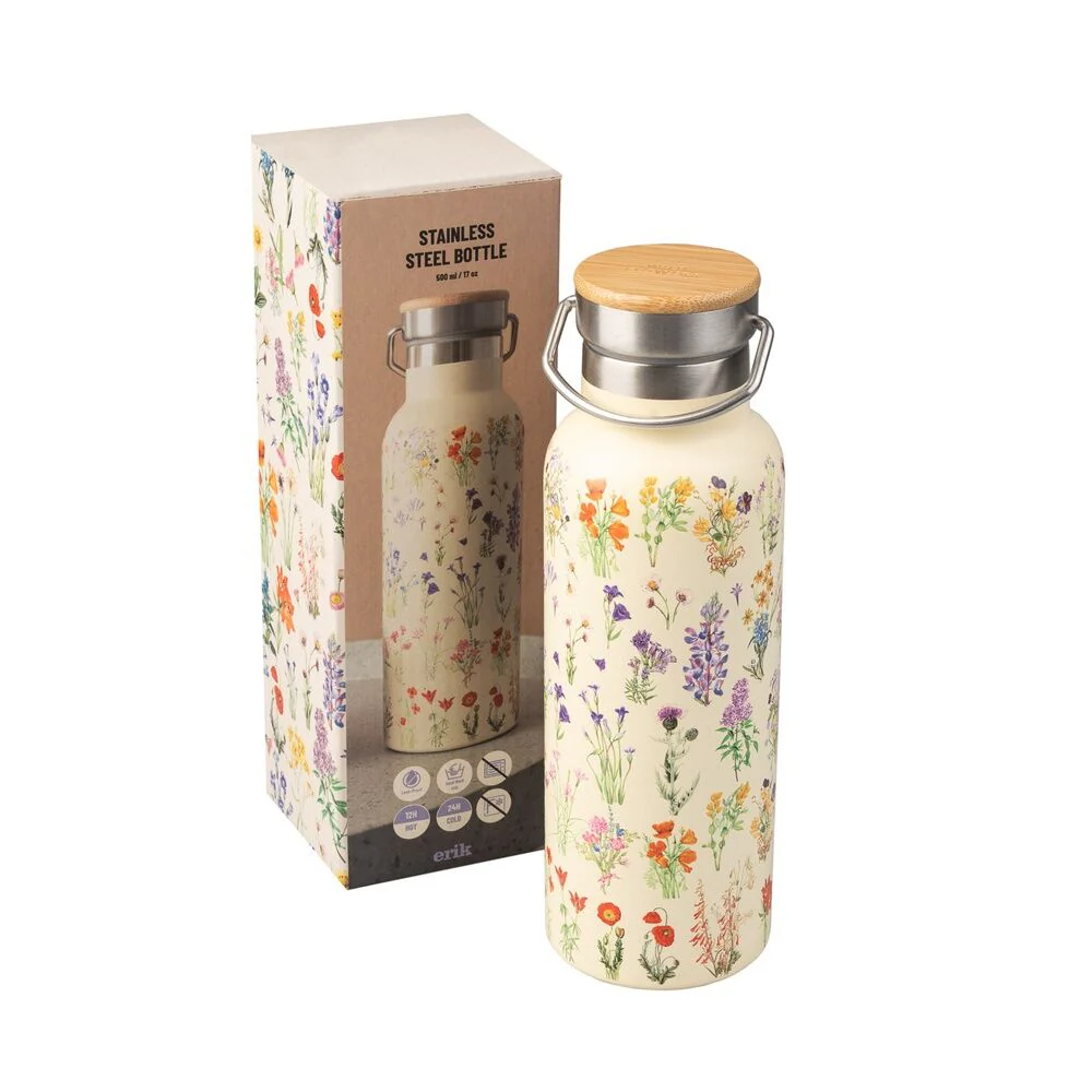 Botella Acero Inoxidable Wild Flowers 500Ml - Image 2